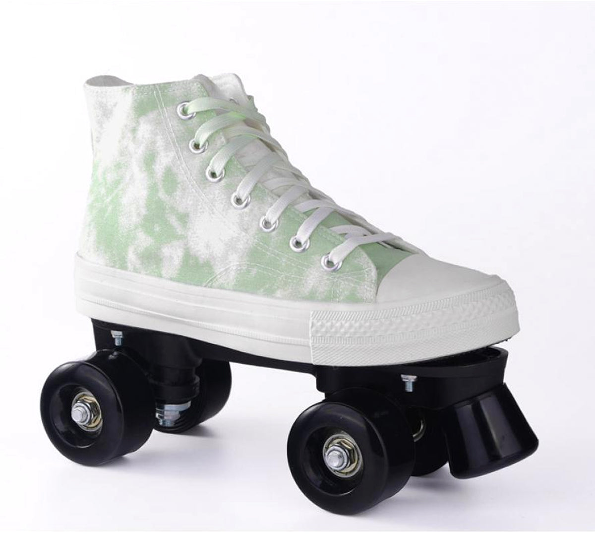 Camouflage Canvas Skates Double Row Four-wheeled Adult - enhanced image 7