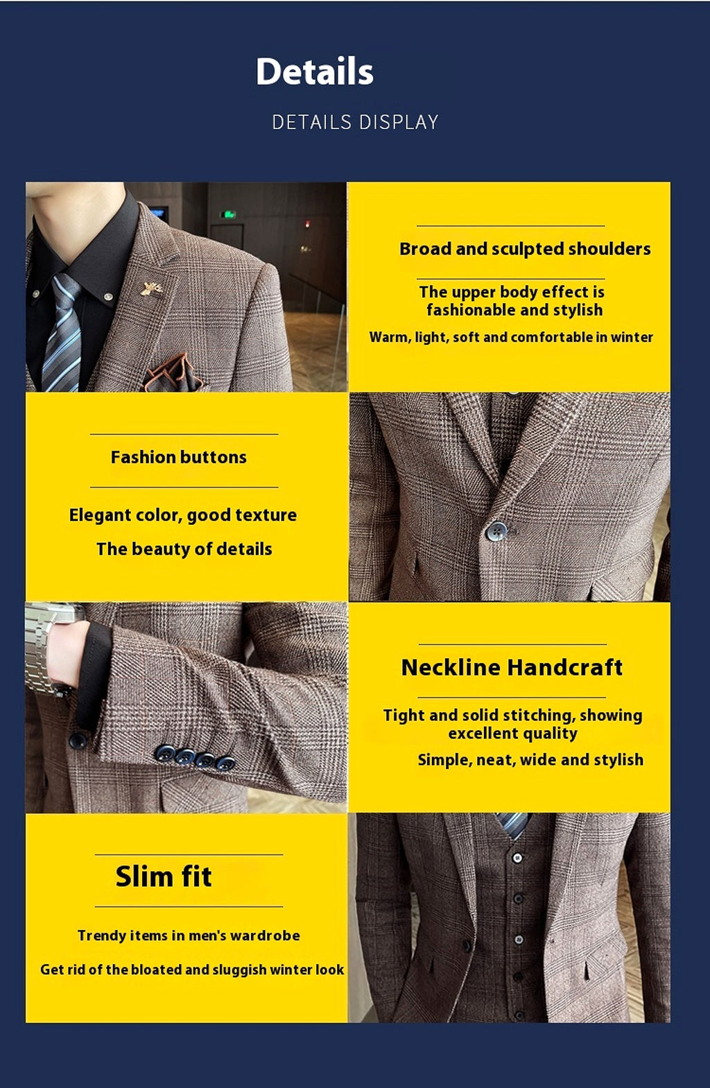 SartoForm™ – 3-Piece Executive Suit Set for Men - enhanced image 7