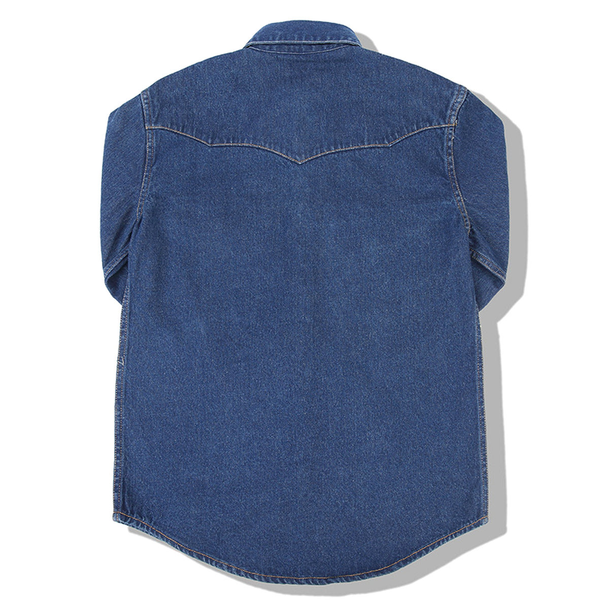 Classic Bag Flower Wash Denim Shirt - enhanced image 7