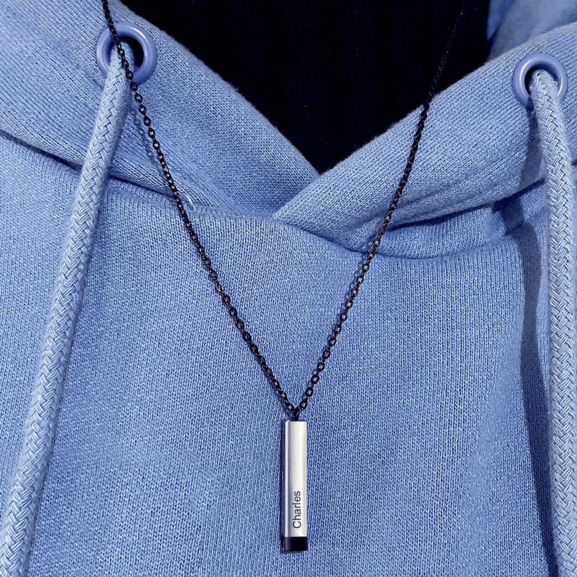 Personalized Lovers Name Necklace – Elegant Custom Jewelry for a Special Connection - enhanced image 7