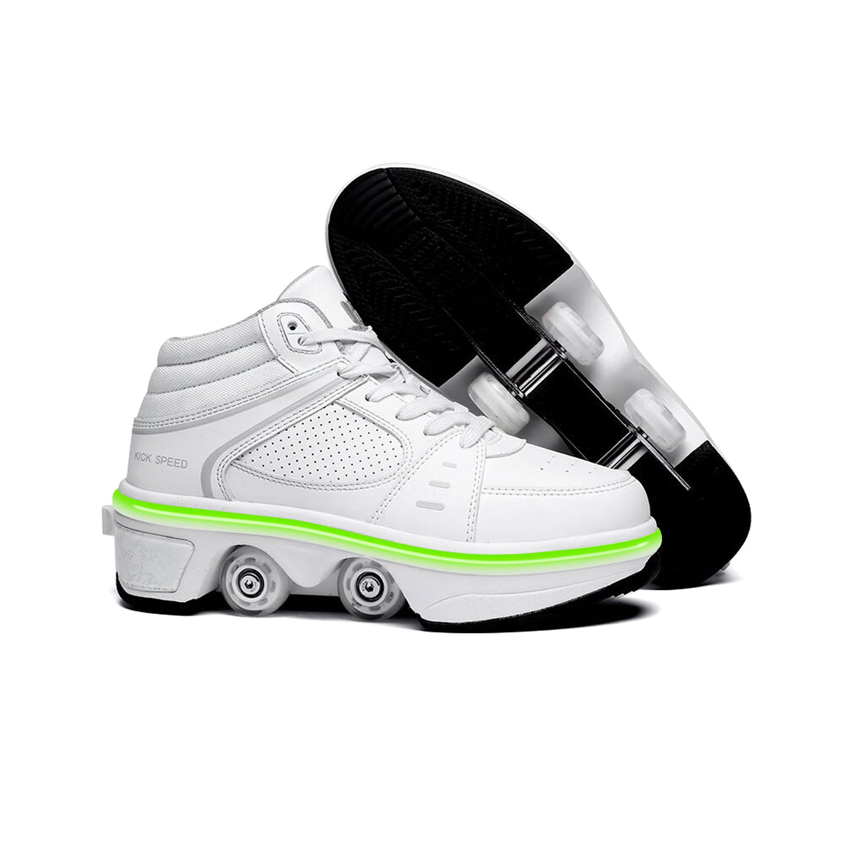Deformation Shoes Double Row Rune Roller Skates - enhanced image 7