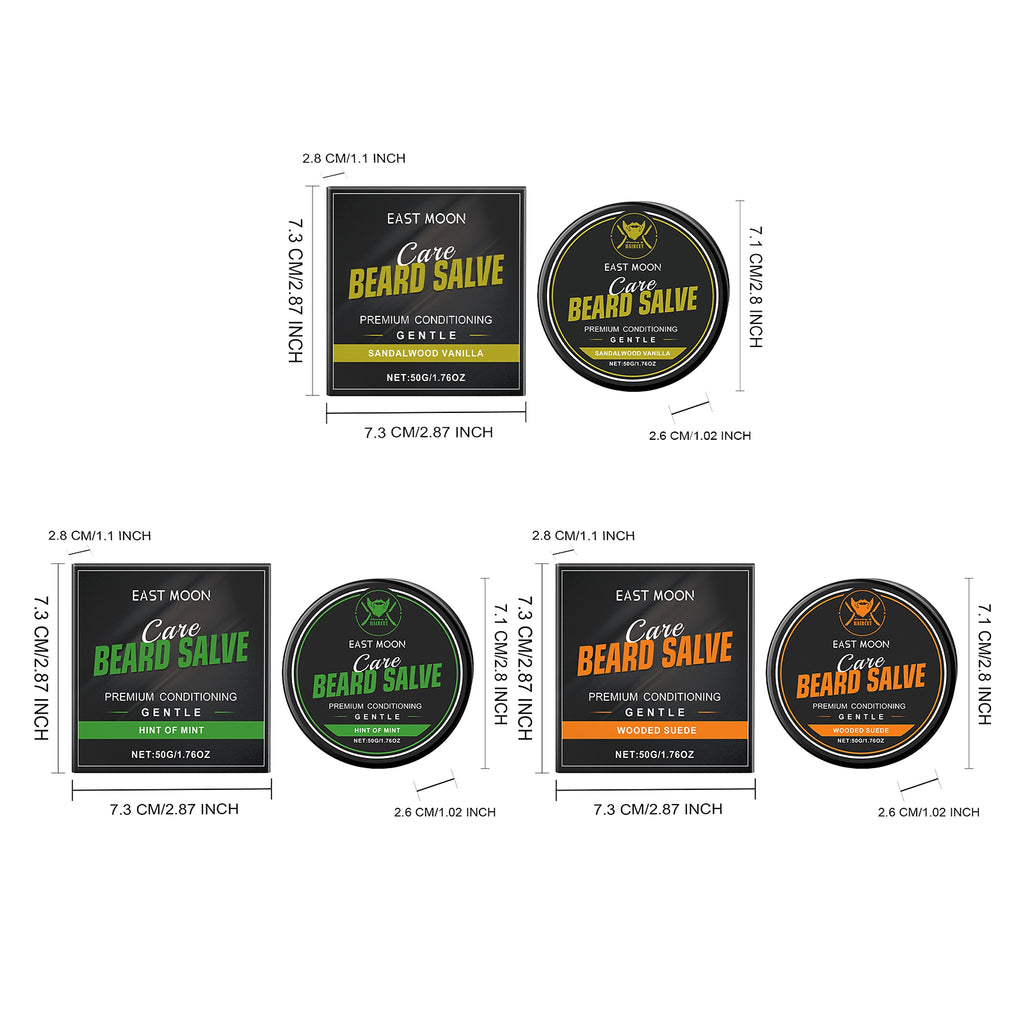 EAST MOON™ – Beard Salve Series for Nourishment, Moisture & Cleansing - enhanced image 7