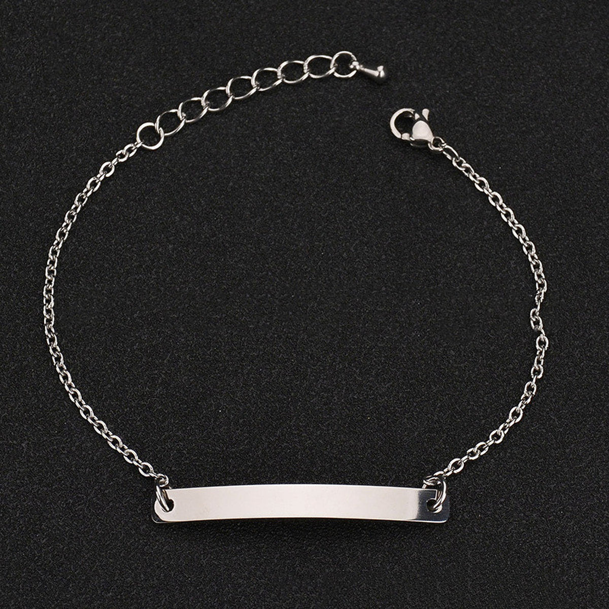 English Name Bracelet Personalized Titanium Steel Handwear - enhanced image 7