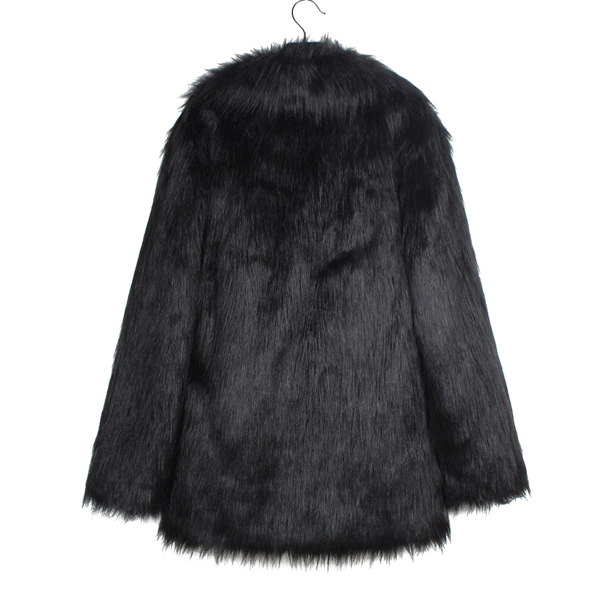 Men's Lapel Short Faux Fur Jacket – Luxurious Warmth & Style - enhanced image 7