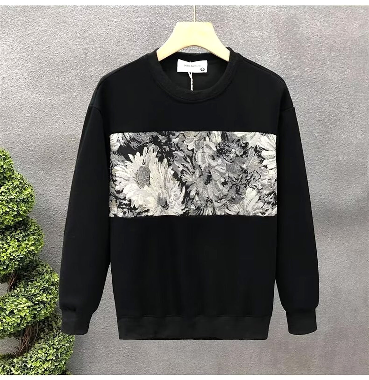 Fashion Brand Crew Neck Pullover Sweatshirt Men - enhanced image 7