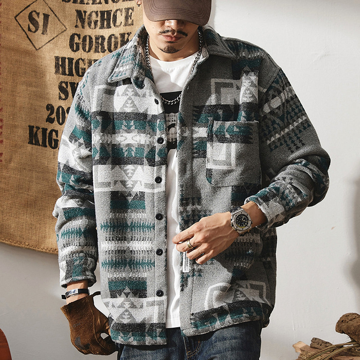Fashion Brand DressShirt Men - enhanced image 7