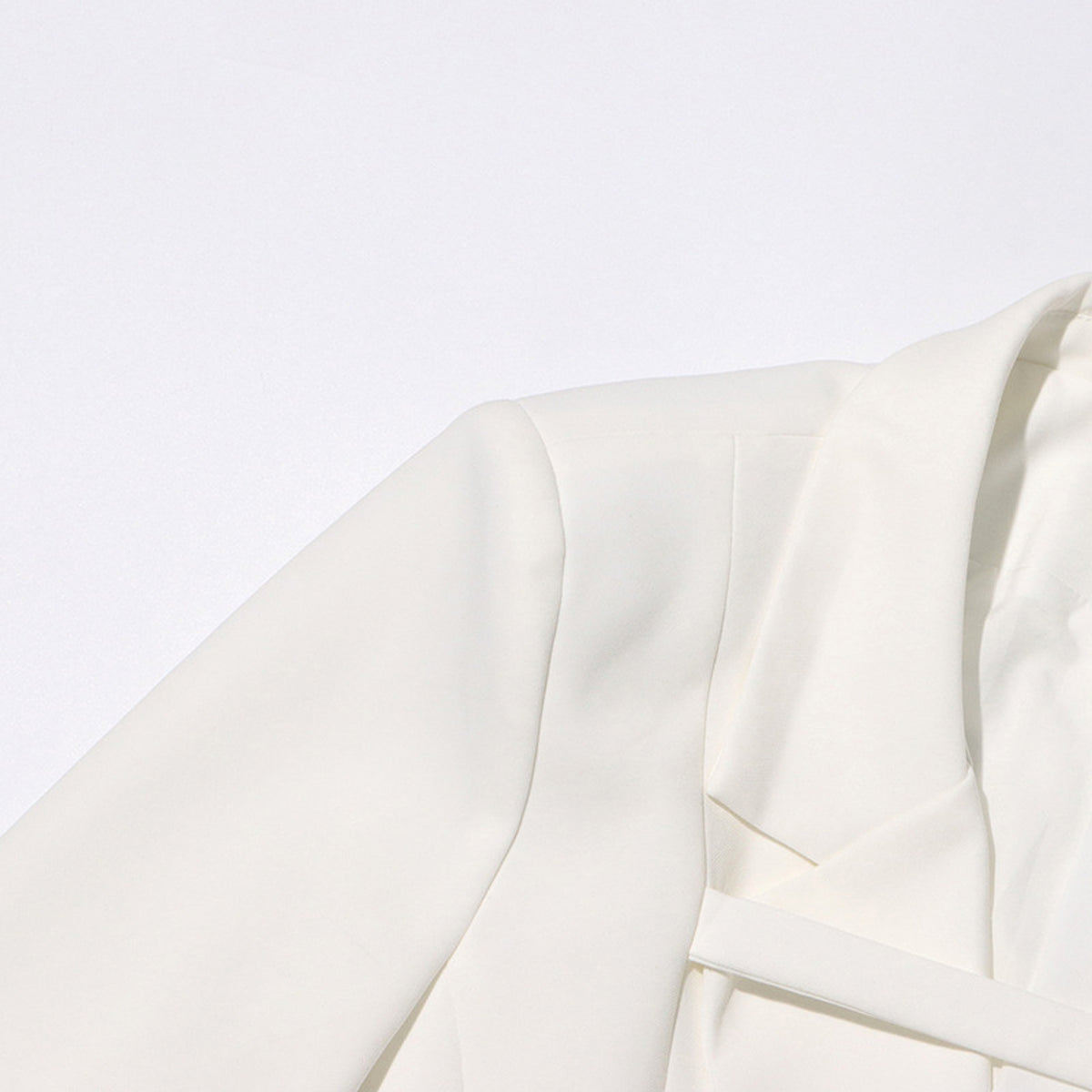 Fashion Slim Fit Patchwork Suit Jacket For Women - enhanced image 7