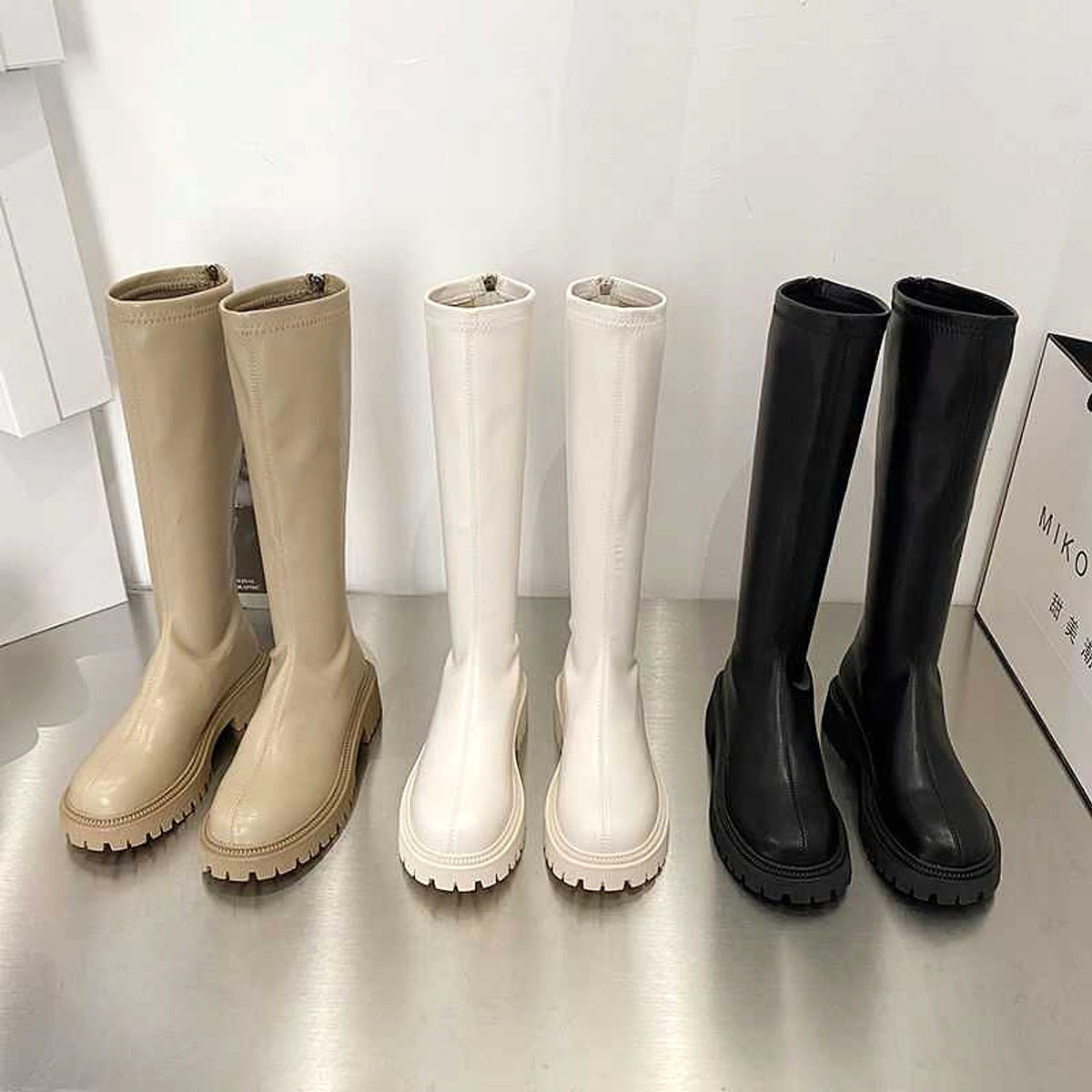 Warm Thick Soled  Boots Women - enhanced image 7