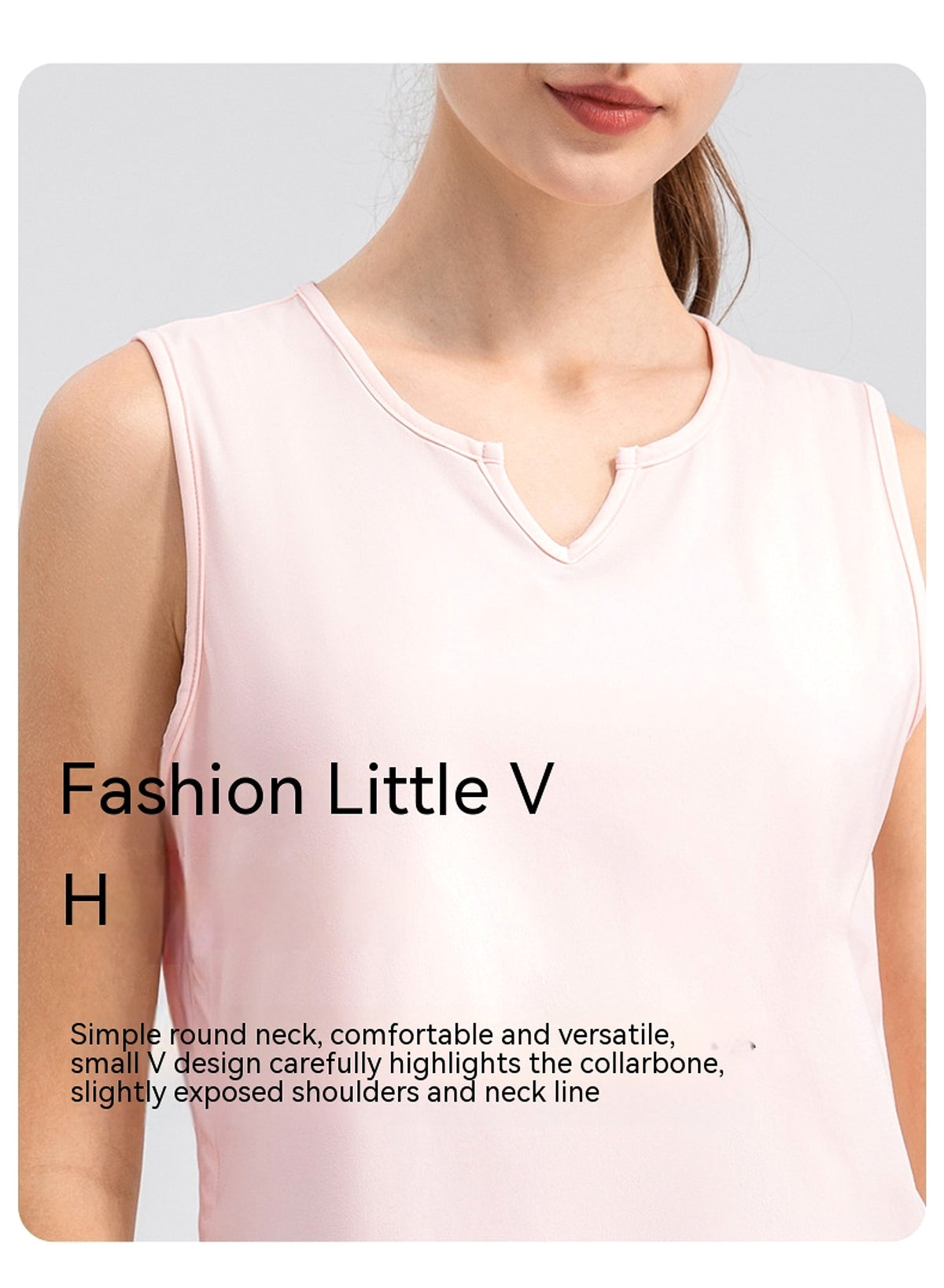 Fine Yarn Women's Summer Lightweight Breathable Yoga Vest - enhanced image 7