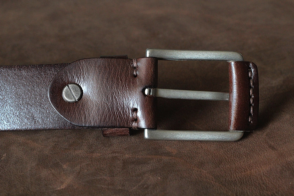 First Layer Cowhide Handmade Belt Men's Pin Buckle Belt