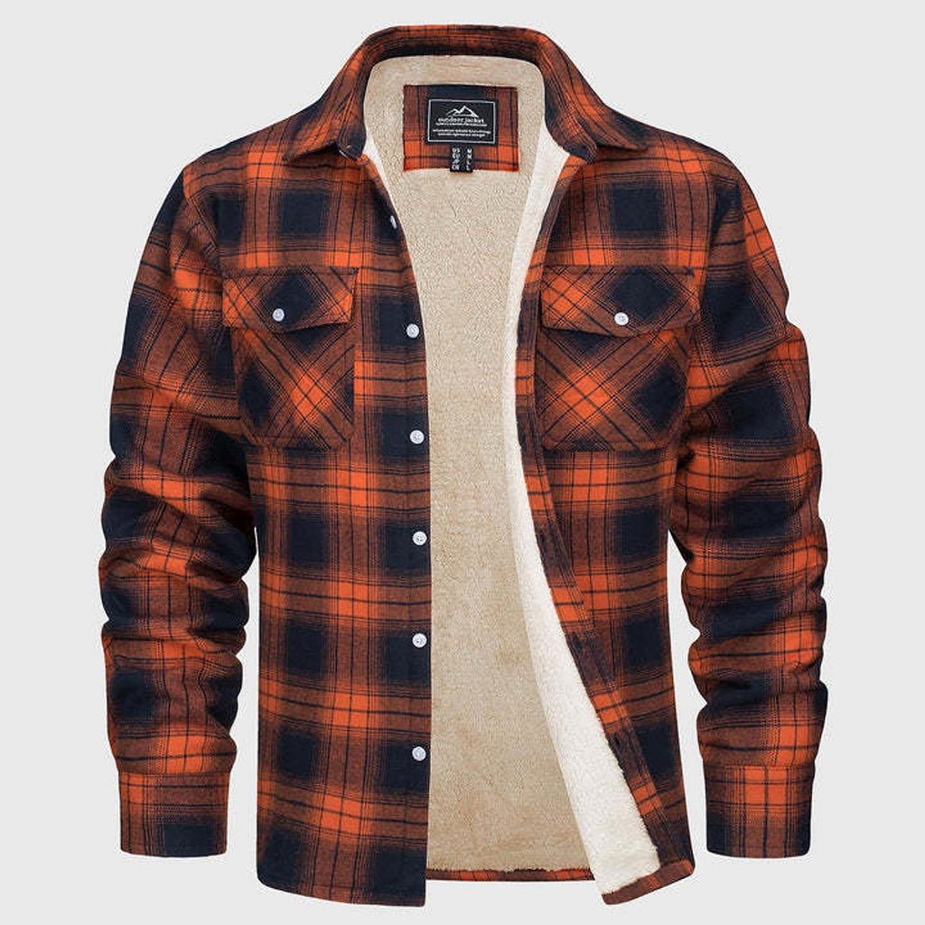 NordTrail™ – Fleece-Lined Lumberjack Shirt Jacket - enhanced image 7