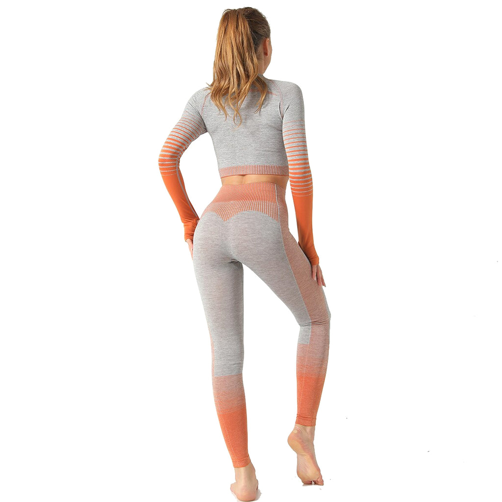 FlexSculpt™ – 2-Piece Seamless Gradient Workout Set - enhanced image 7