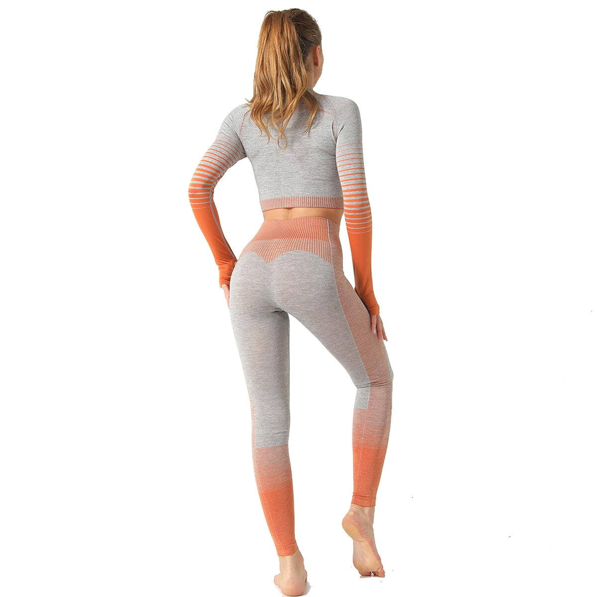 FlexSculpt™ – 2-Piece Seamless Gradient Workout Set - enhanced image 7