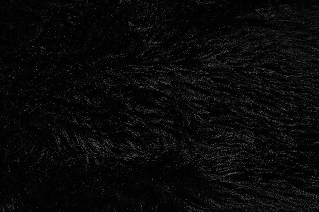 Fluffy wool & leather women 's jacket - enhanced image 7