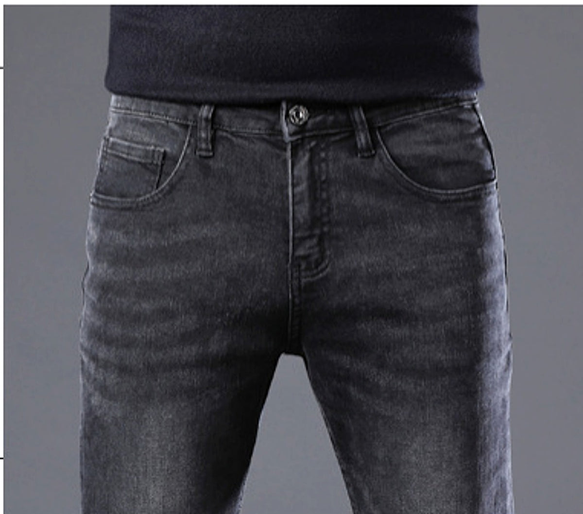 High End Blue Jeans Men Summer - enhanced image 7
