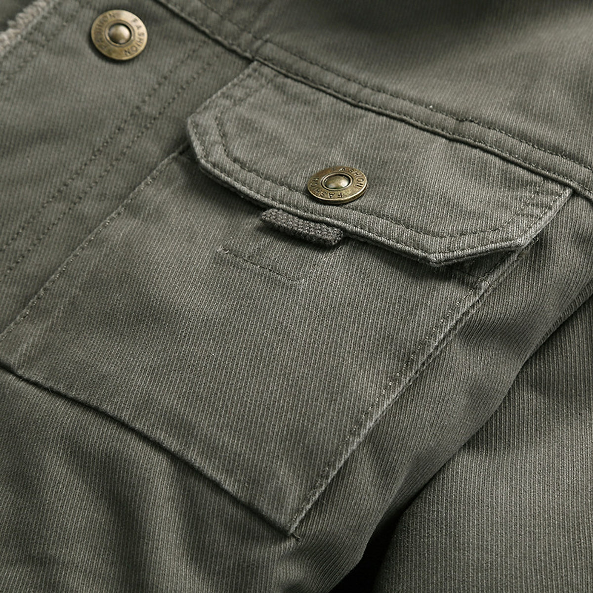 A.1 Jacket Plus Velvet Padded Winter Lapel Men - enhanced image 7