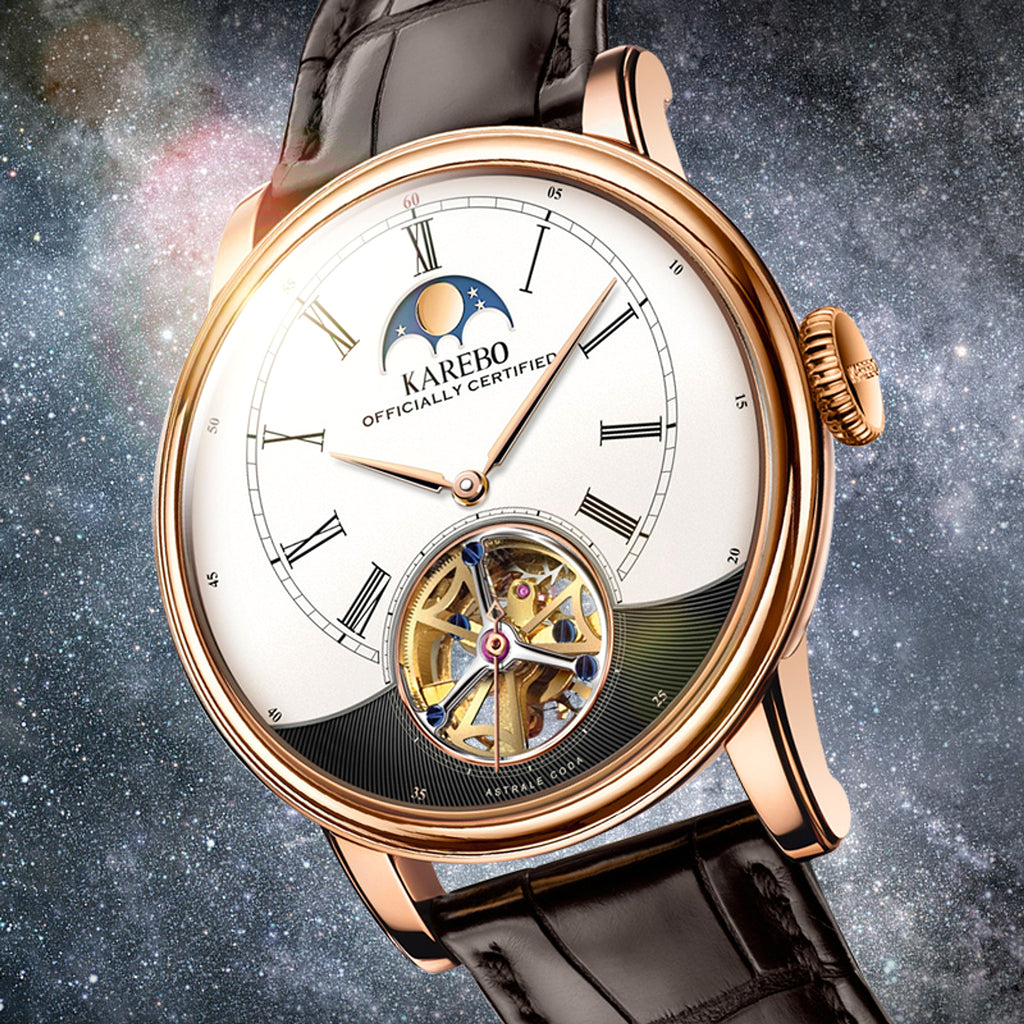 KAREBO - Men's automatic mechanical watch - enhanced image 7