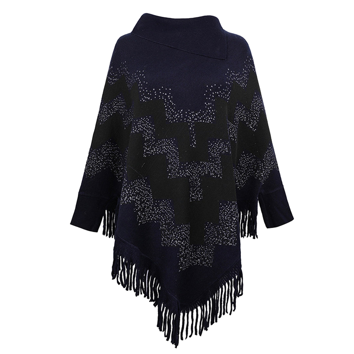 A.1 Ladies Casual Loose Knit Sweater Coat