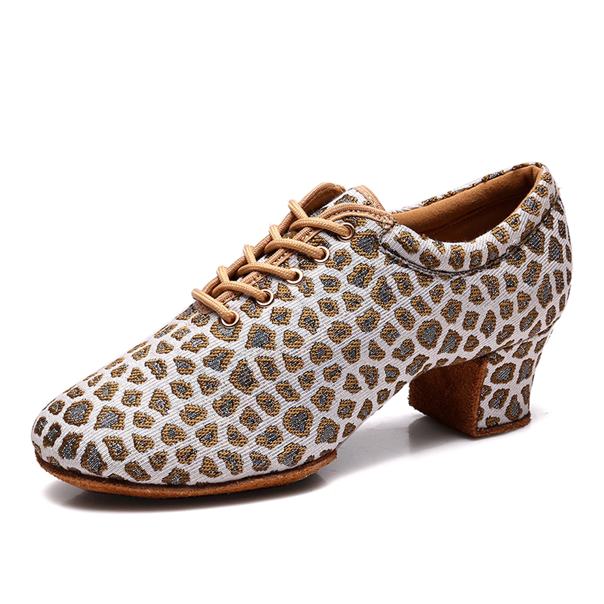 Latin Dance Mid-high Heel Dance Shoe - enhanced image 7