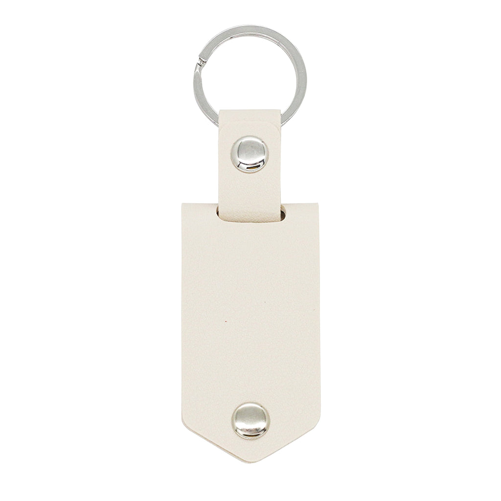 Personalized Leather Photo Keychain – Custom UV Color Printed Keyring - enhanced image 7