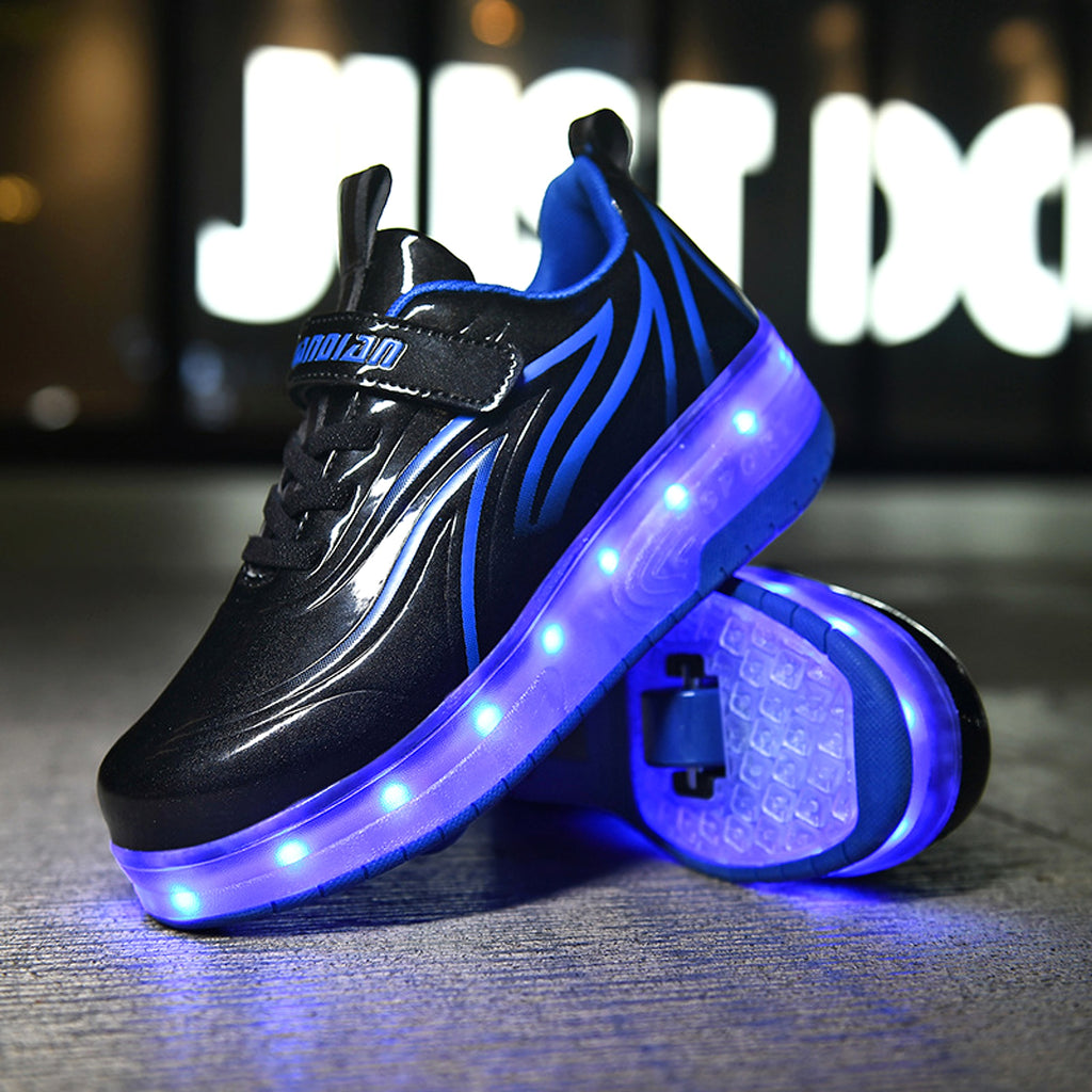 Light Charging Pulley Shoes Single And Double Wheels - enhanced image 7