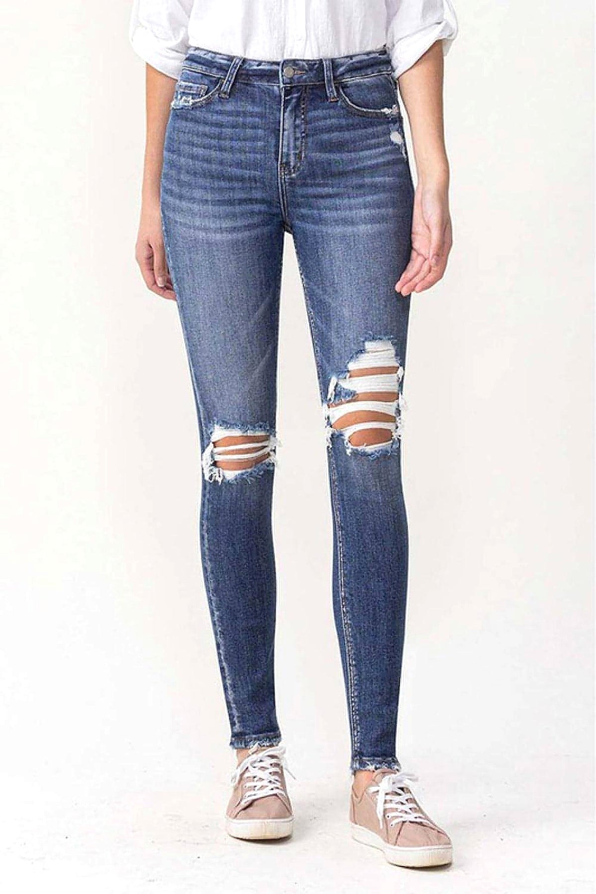 Lovervet Hayden Full Size High Rise Skinny - enhanced image 7