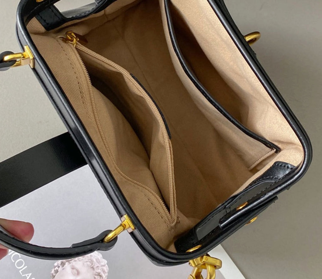LuxeTann™ – Atelier Box Cowhide Bag - enhanced image 7