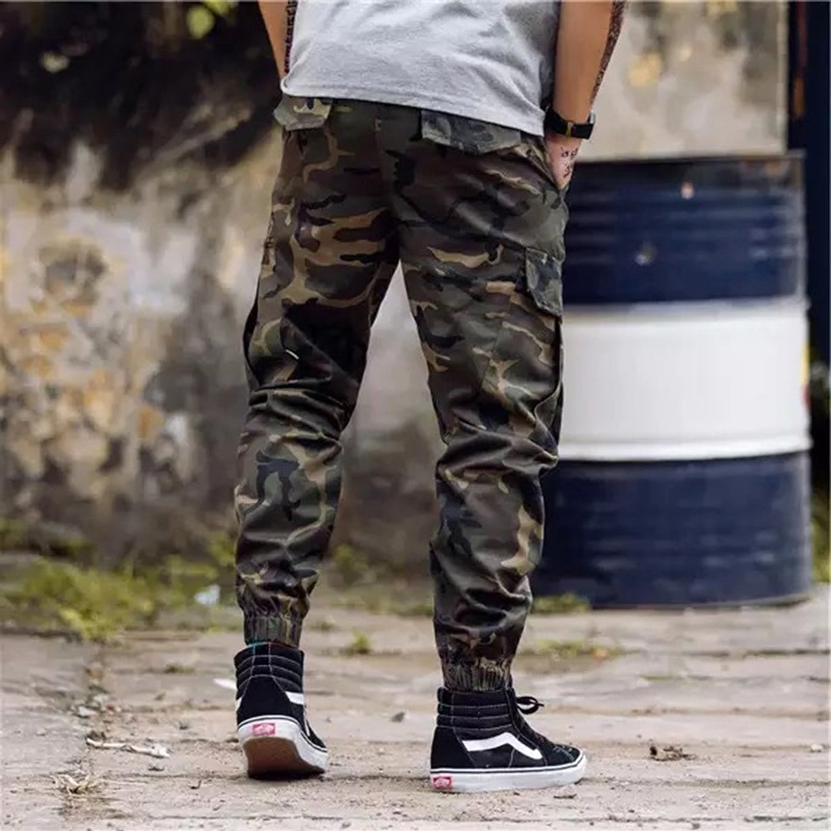 Men Casual Summer Streetwear Jeans Jogger Pan - enhanced image 7
