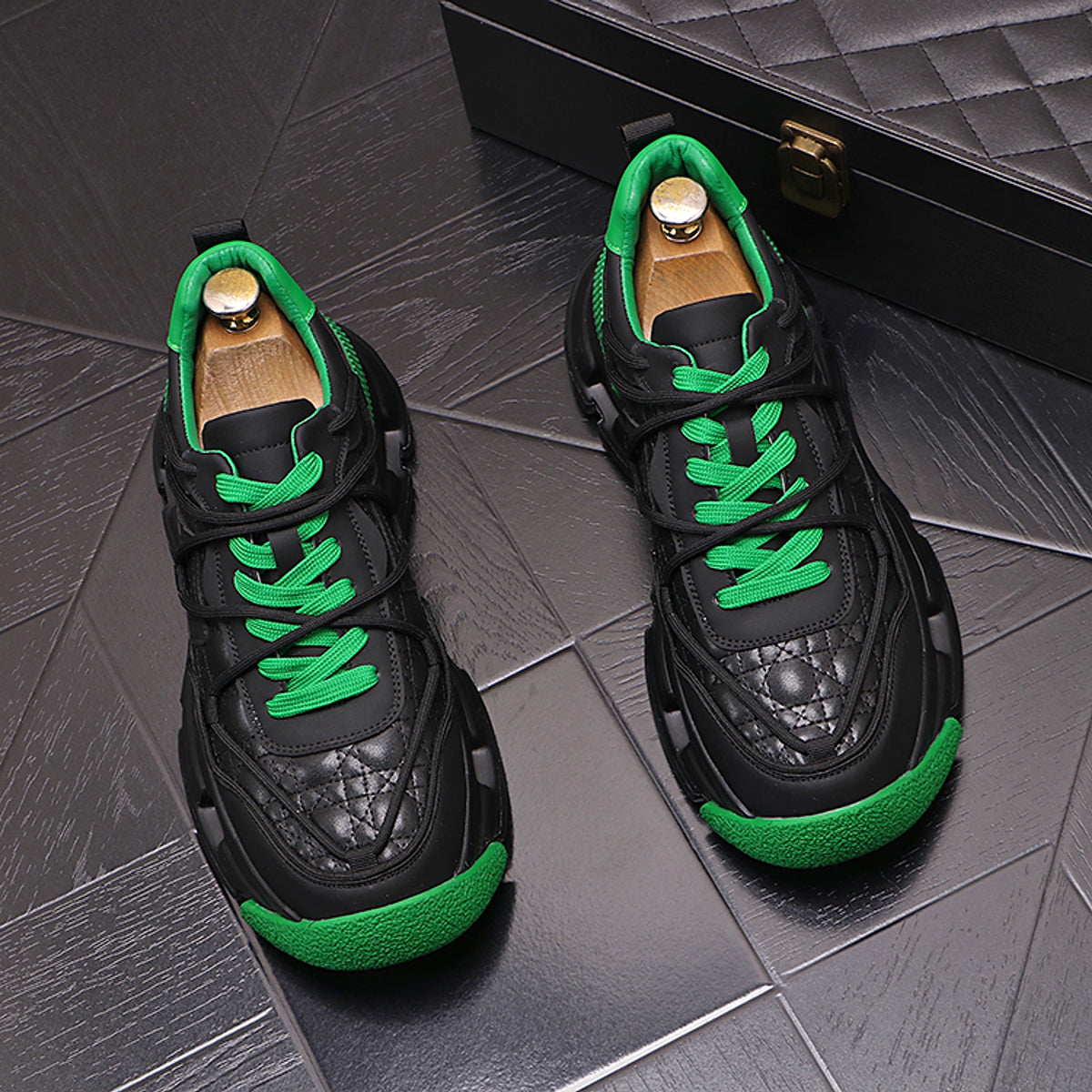 UrbanWalk™ – Colorblock Plush Winter Sneakers for Men - enhanced image 7