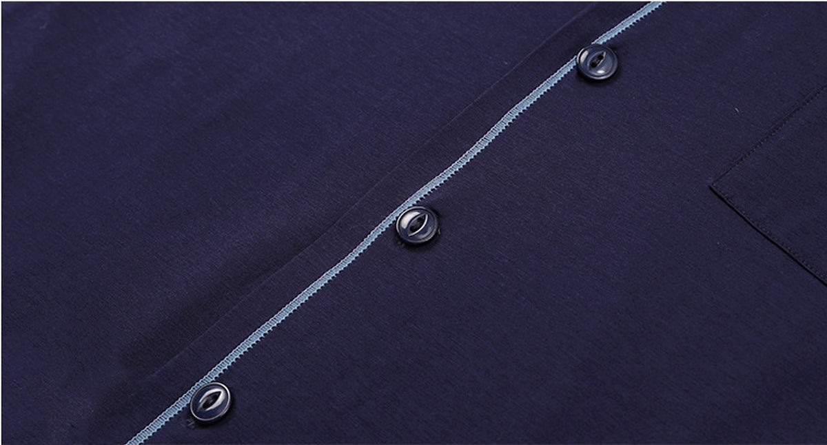 Men's Casual Long Sleeved Trousers Pajamas - enhanced image 7