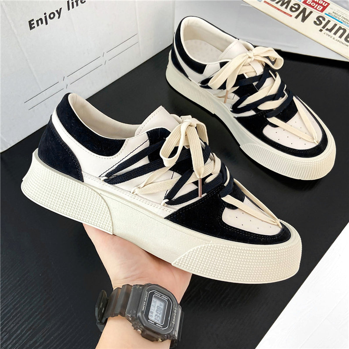 VoltRun™ – Retro-Inspired Street Sneakers - enhanced image 7