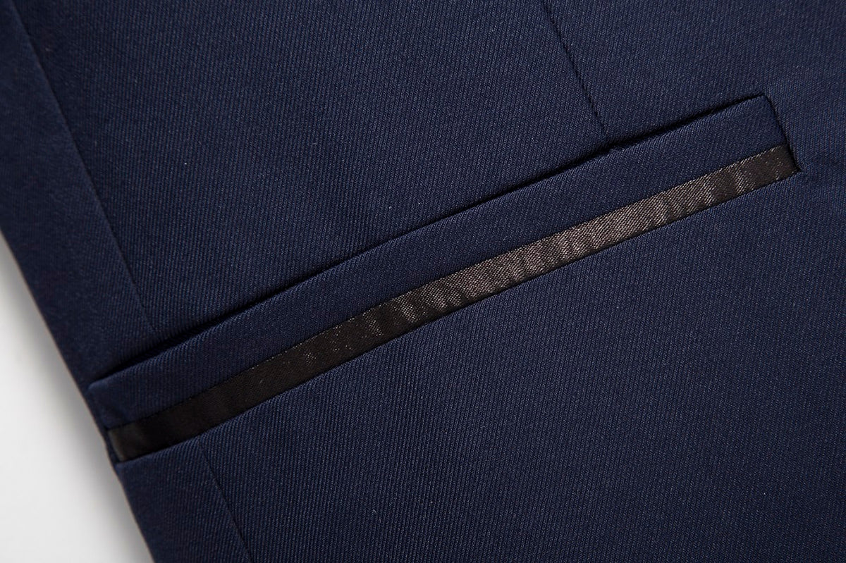 RegentForm™ – 3-Piece British Stand Collar Suit - enhanced image 7