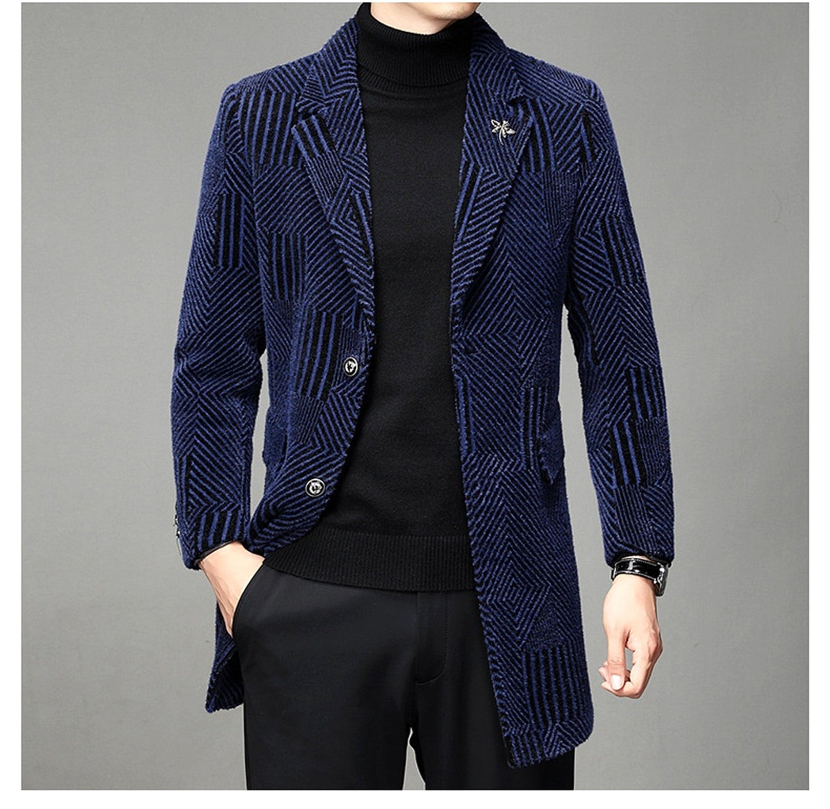 StormGuard™ – Men’s Autumn & Winter Windbreaker Coat