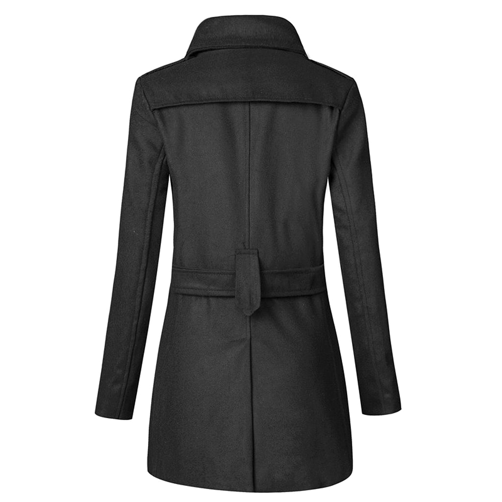 MetroTailor™ Men's Wool Coat – Refined Elegance & Comfor - enhanced image 7