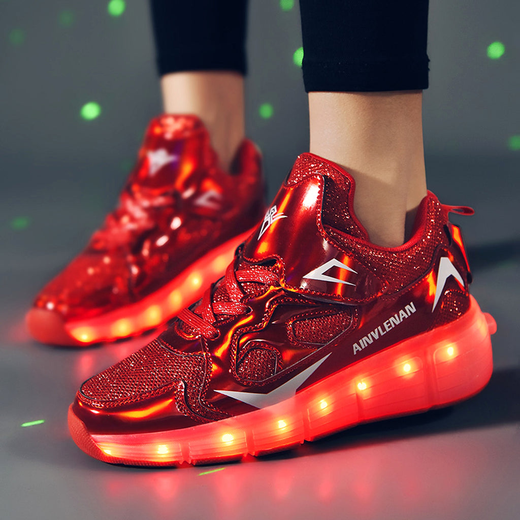 New Boy Student Roller Skating Shoelace Wheels - enhanced image 7