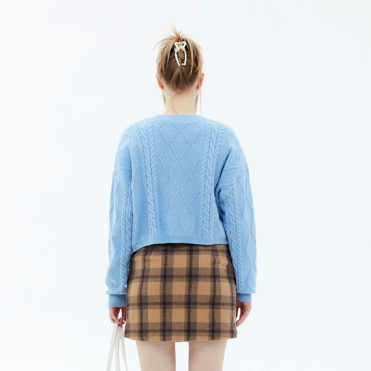 New Solid Pearl Sweater Loose And Versatile For Women - enhanced image 7