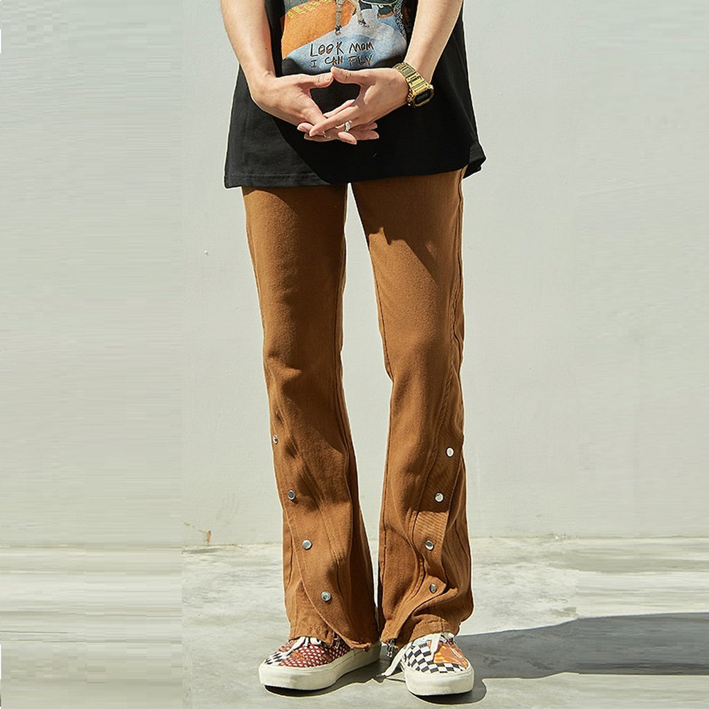 New Spring Breasted Zipper Cargo Jeans Men - enhanced image 7