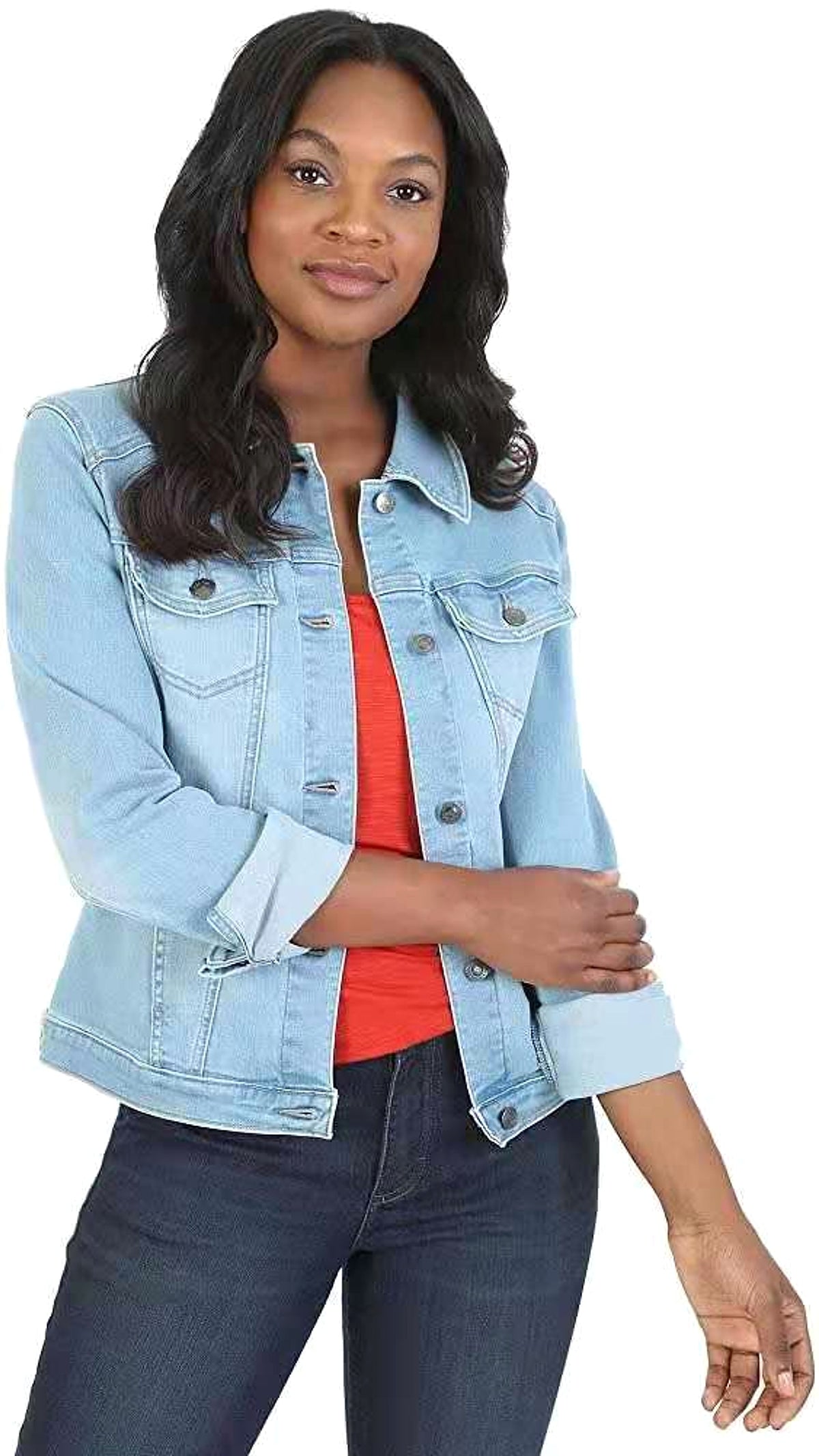 New Style Denim Jacket Women Slim Slimming - enhanced image 7