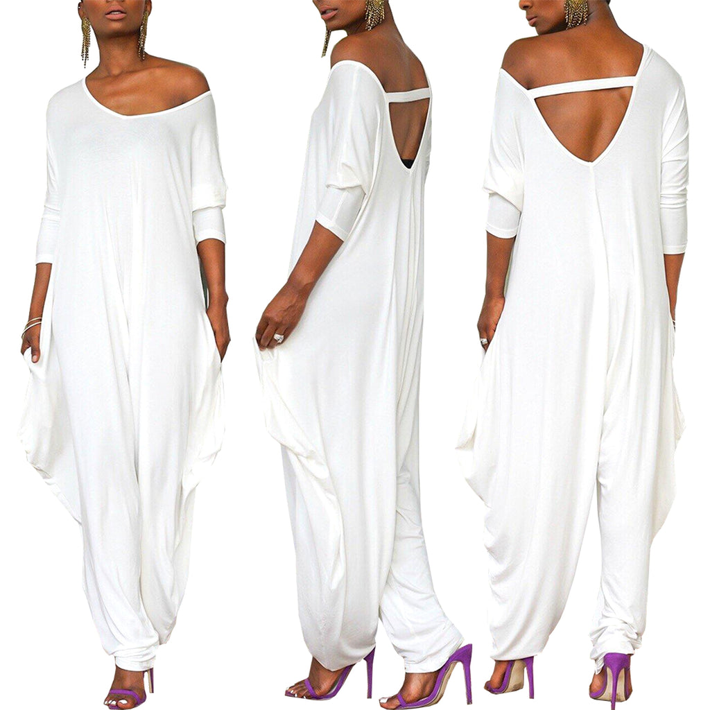 Oversized loose casual jumpsuit - enhanced image 7
