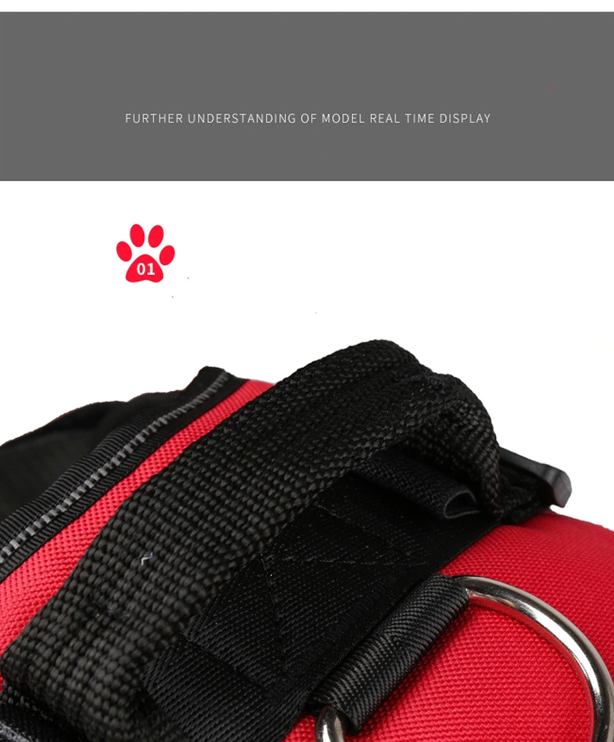 PawSecure™ – Custom No-Pull Dog Harness with Reflective Patch - enhanced image 7