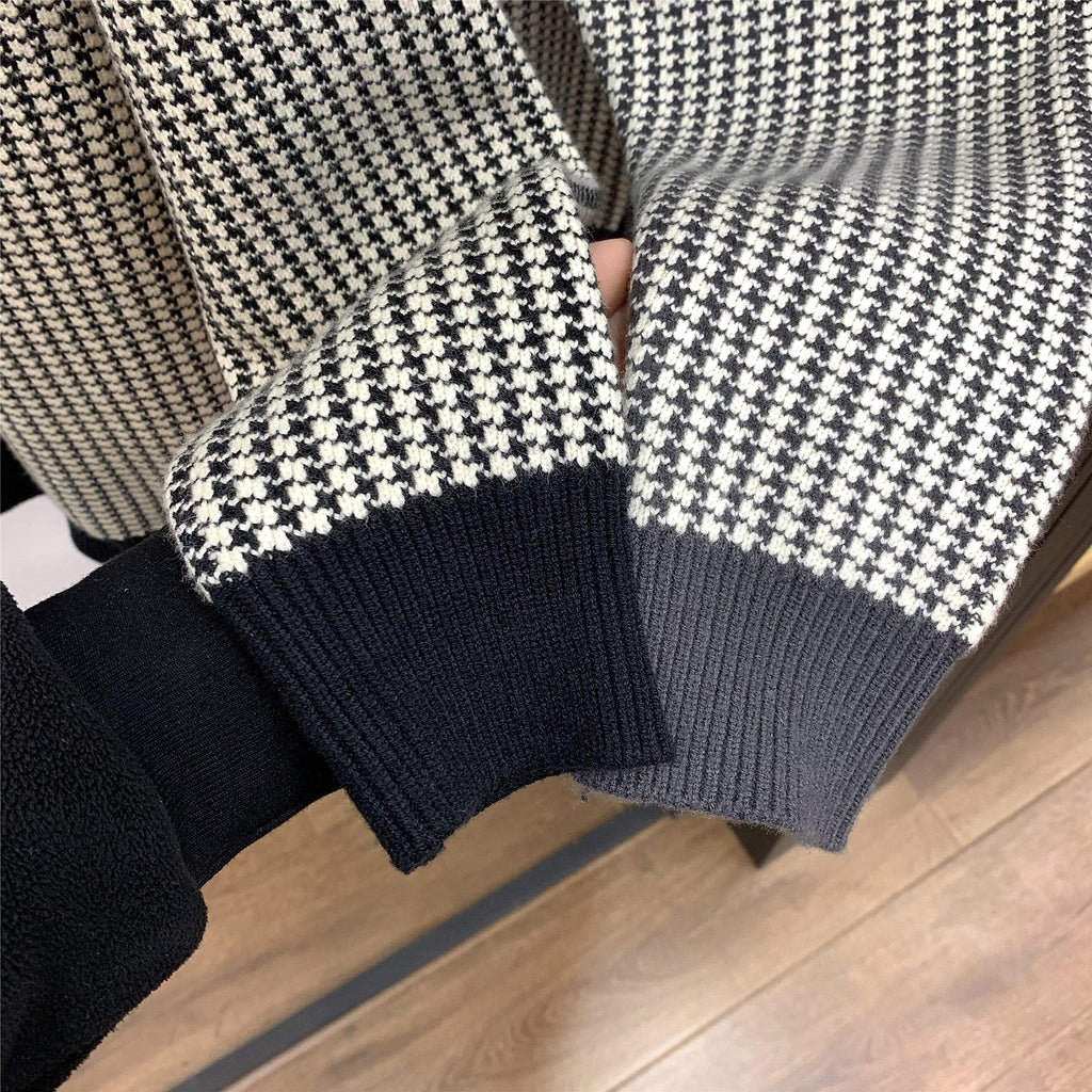 NordKnit™ – Classic Plaid Slim Fit Pullover