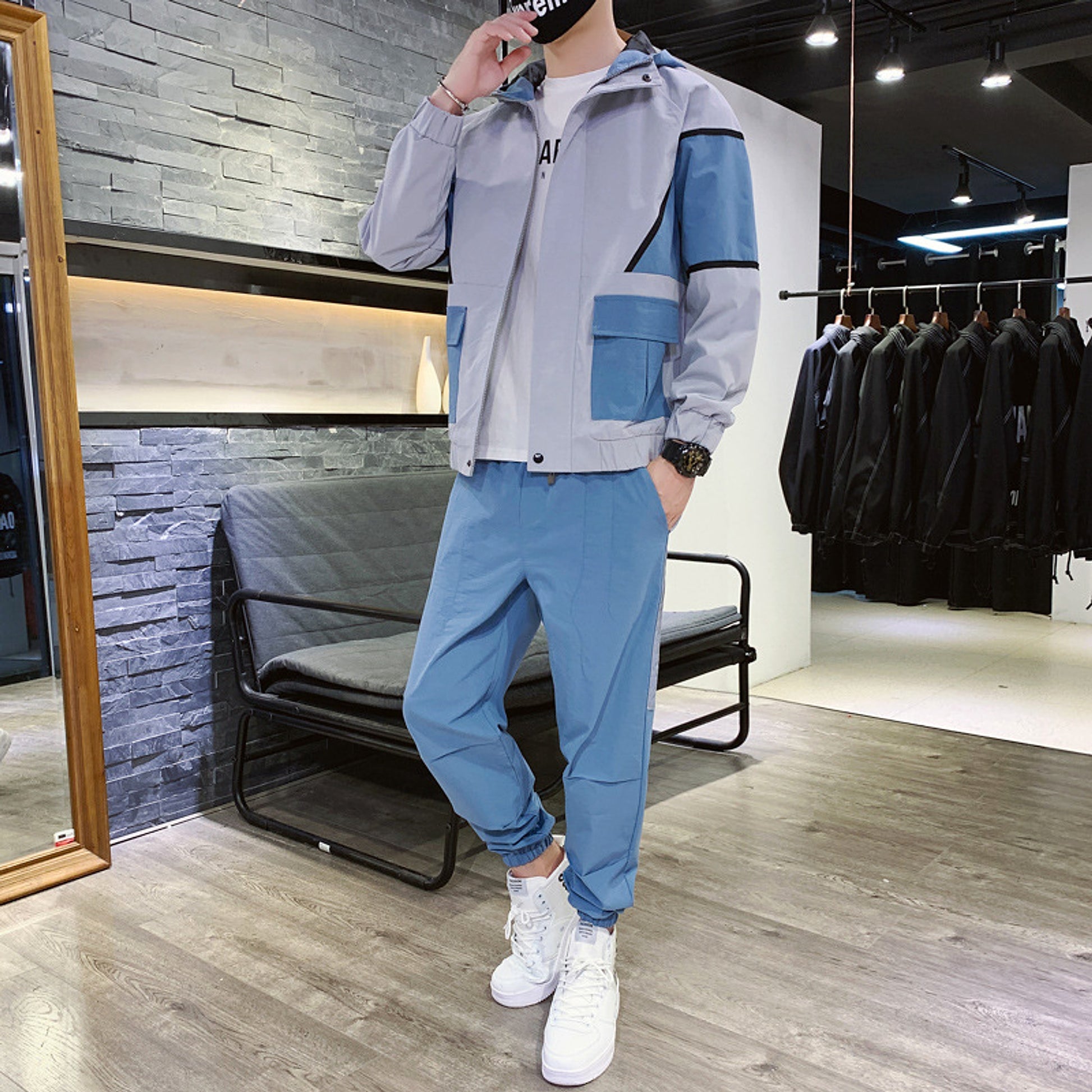 SeoulEase™ – Korean Men's Two-Piece Tracksuit - enhanced image 7