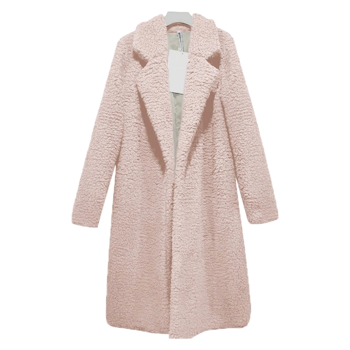 Slim Women's Lapel Long Sleeve Solid Color Street Jacket - enhanced image 7