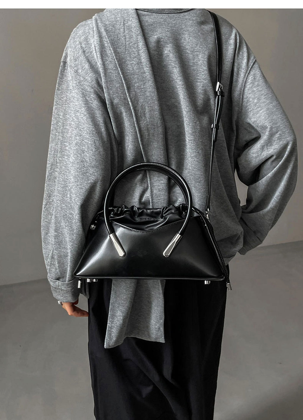 SolunaLuxe™ – Crimson Curve Shoulder Bag - enhanced image 7