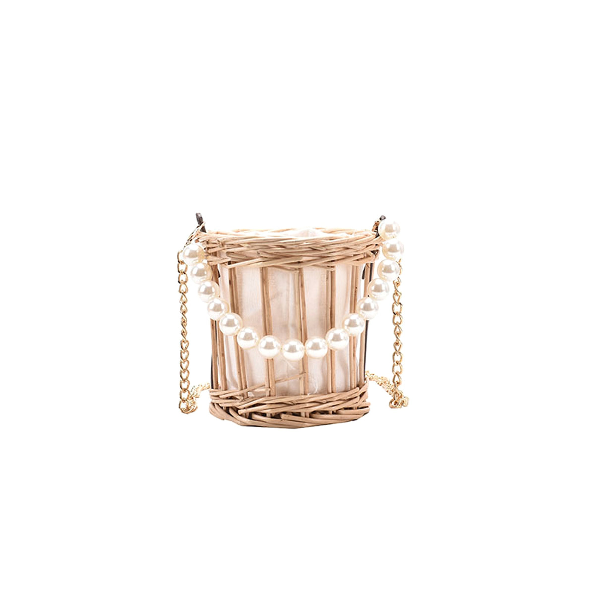 SolunaWeave™ – PearlBox Straw Bag - enhanced image 7