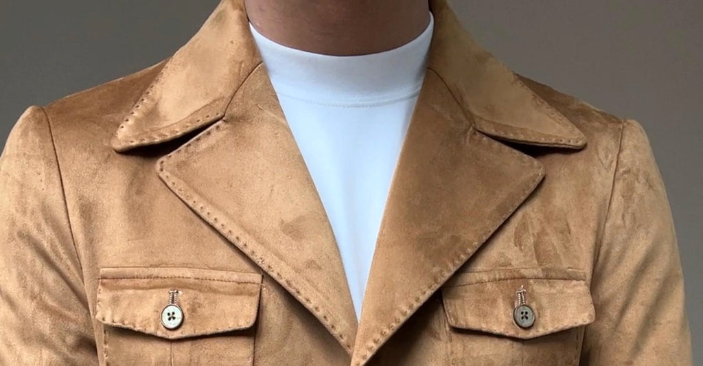 VeluttoRetro™ – Suede Velvet Classic Jacket - enhanced image 7