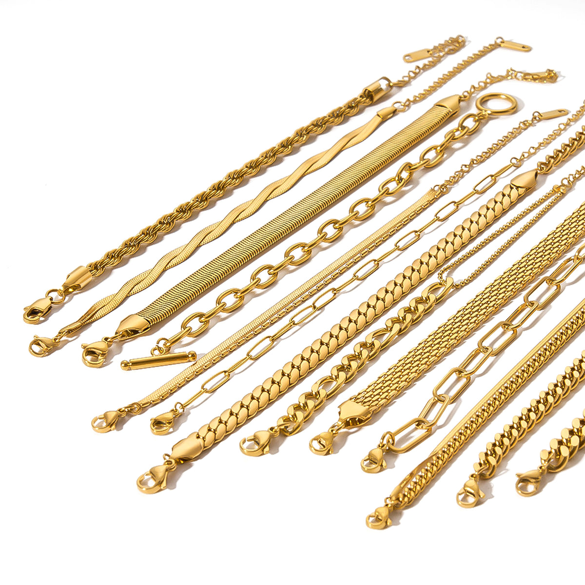 Elegant Gold-Plated Bracelet – Timeless & Stylish for Every Occasion - enhanced image 7