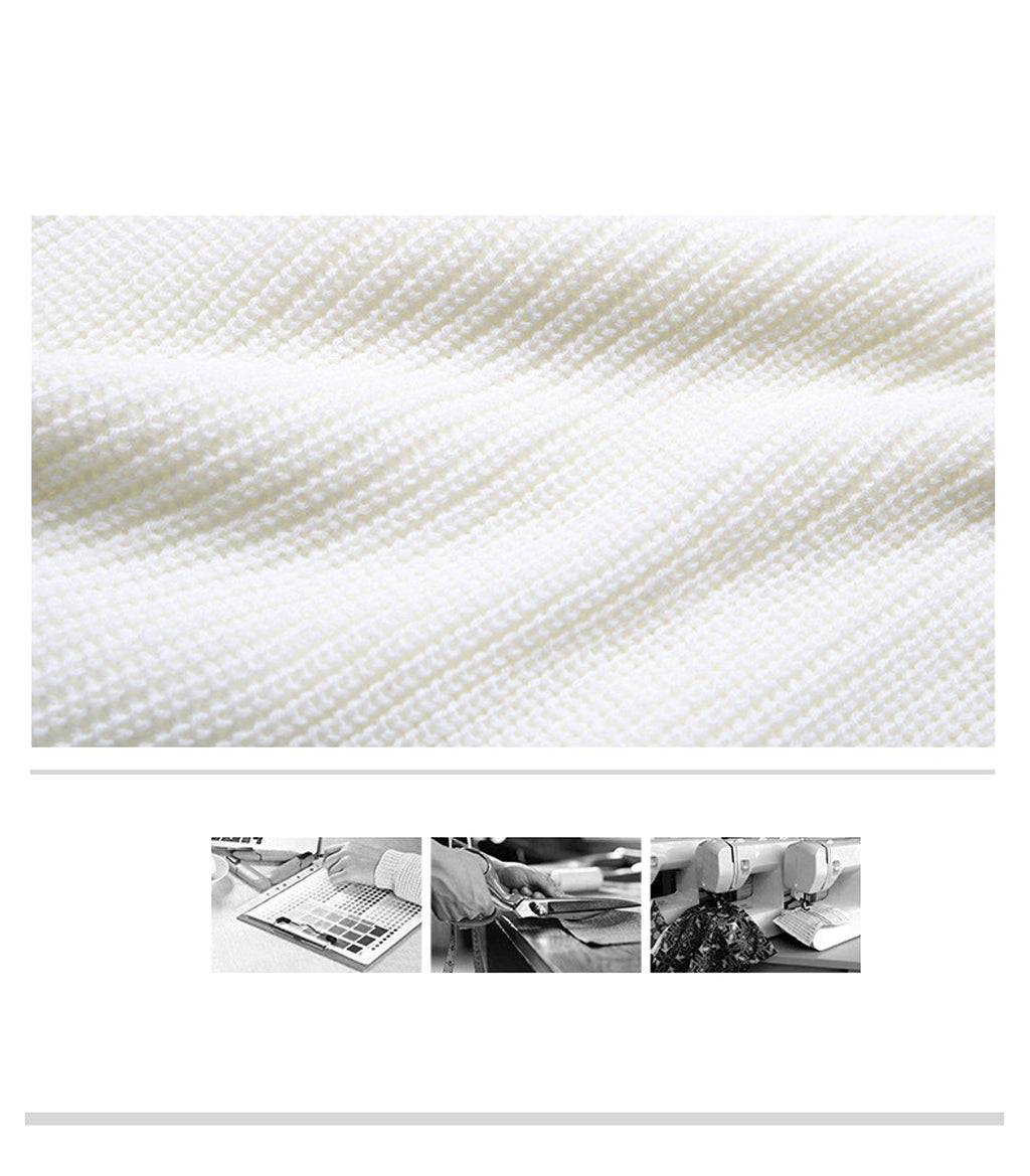 Strapless Stitching Sweater Dress Women Autumn And Winter - enhanced image 7