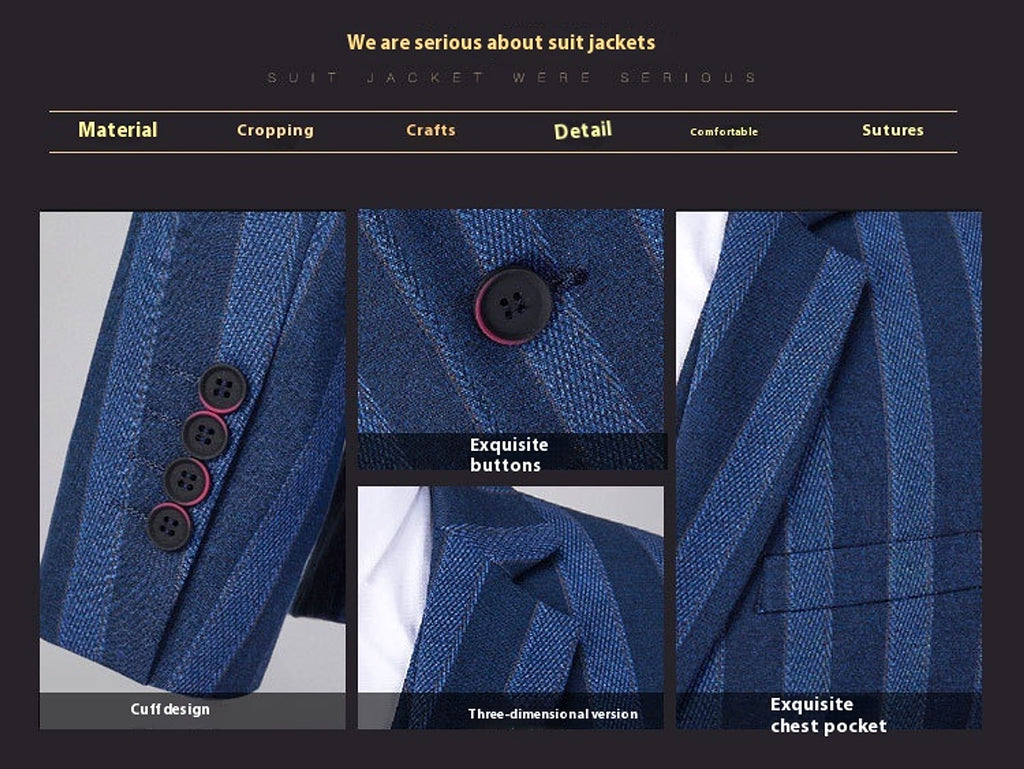Valcrest™ – Regency Striped Ceremony Suit - enhanced image 7