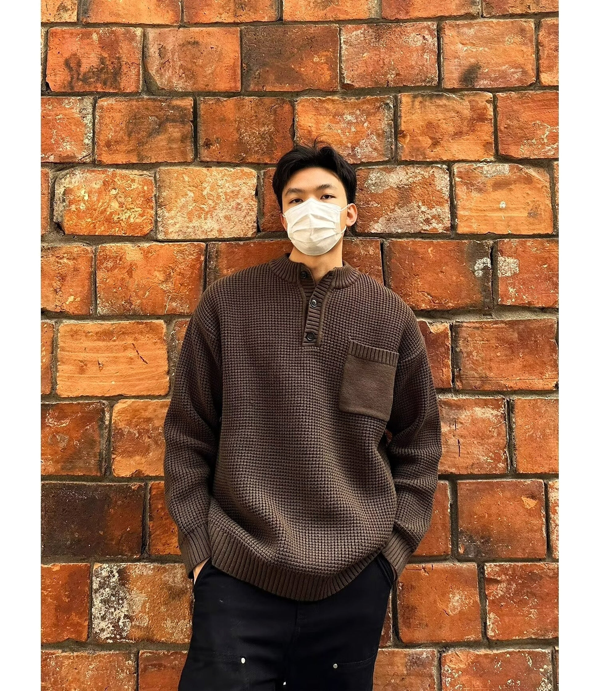 Sweater Men's Long-sleeved Knitted Top - enhanced image 7